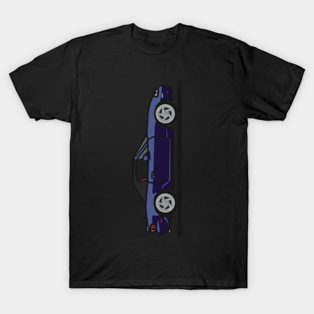 Blue Custom Miata Mx-5 phone case T-Shirt by antipc